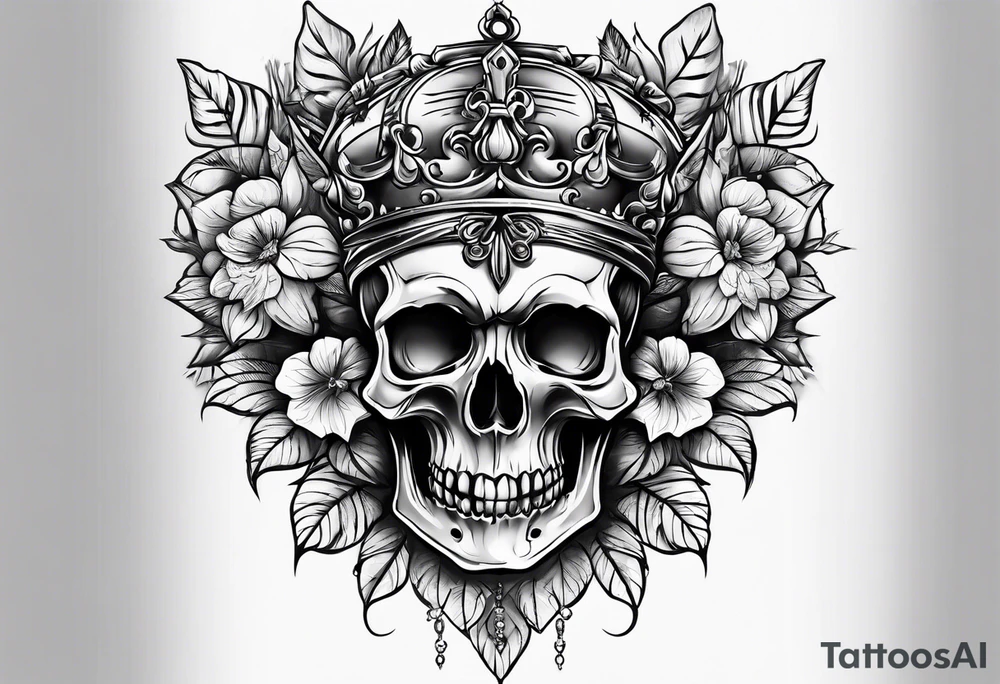 skullv tattoo idea