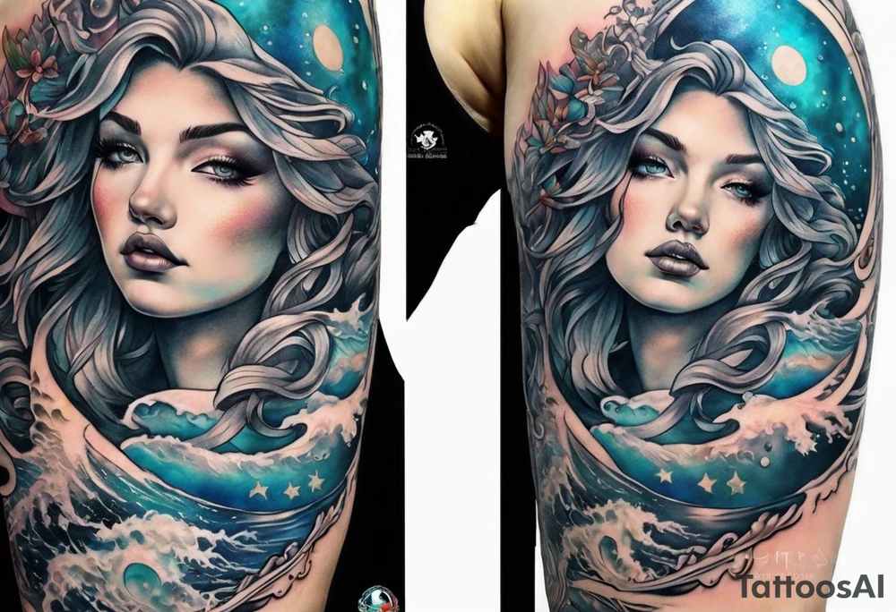 Neptune tattoo idea