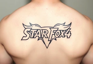 Star Fox 64 logo tattoo idea