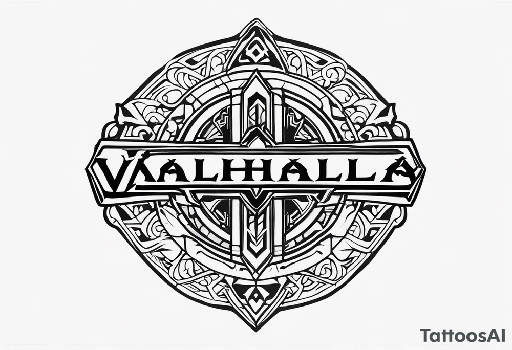 Valhalla tattoo idea