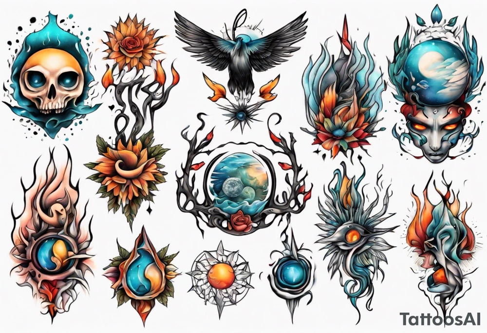 rebirth tattoo idea