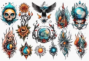 rebirth tattoo idea
