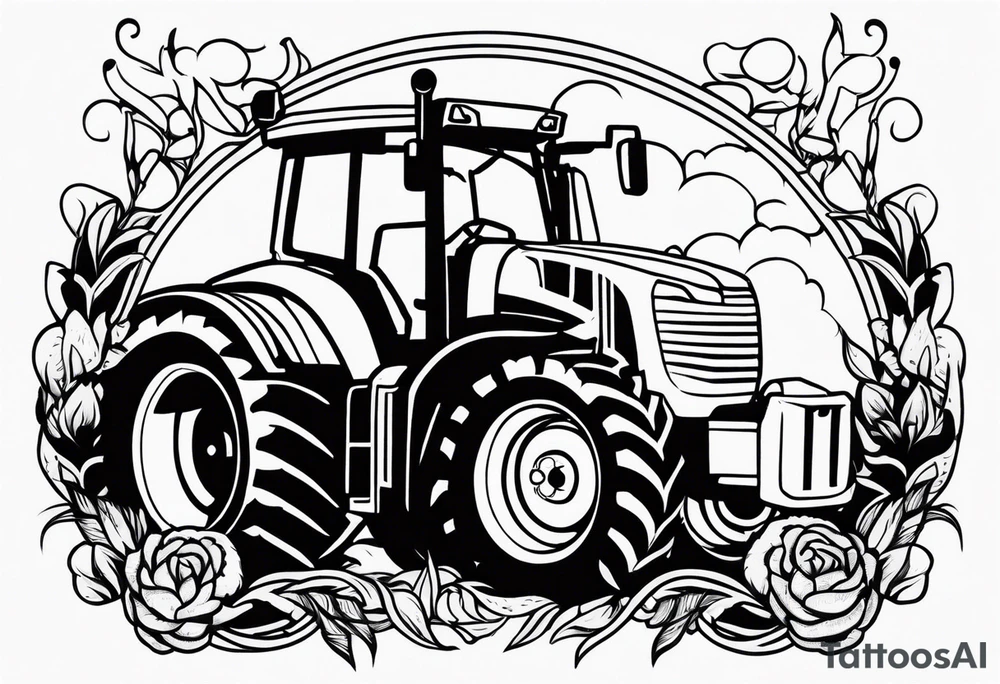 farming tattoo idea