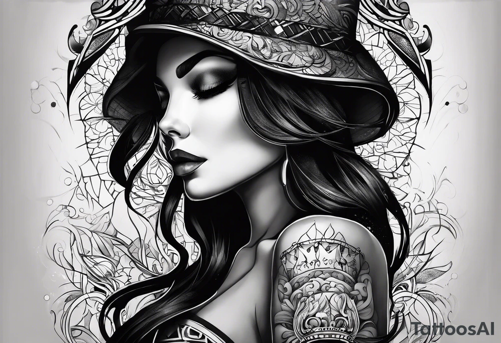 Salut je souhaiterais faire un tatouage avec les lettres MANOU superposé tattoo idea