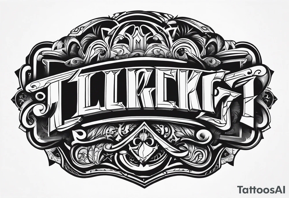 rocker tattoo idea