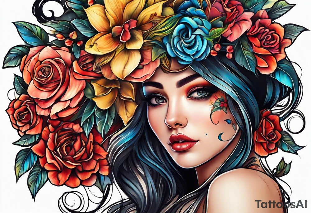 a daughter tattoo tattoo idea