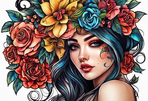 a daughter tattoo tattoo idea
