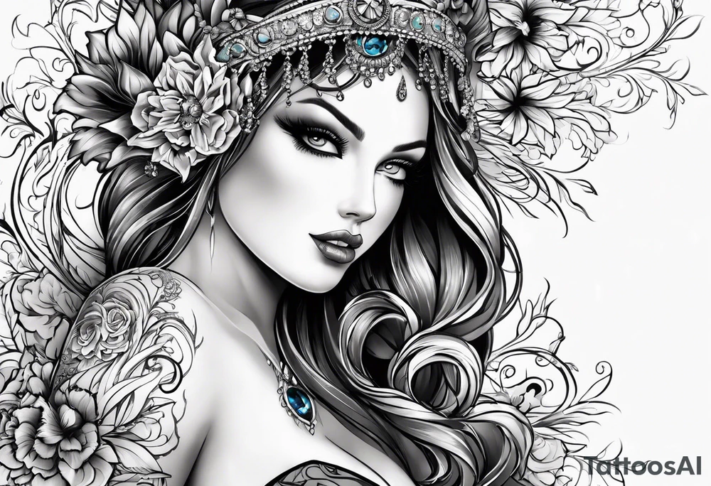 ilary scirica 7/10/2008 tattoo idea