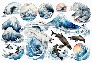 an in the arctic tattoo idea