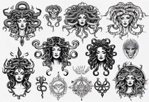 medusa tattoo idea