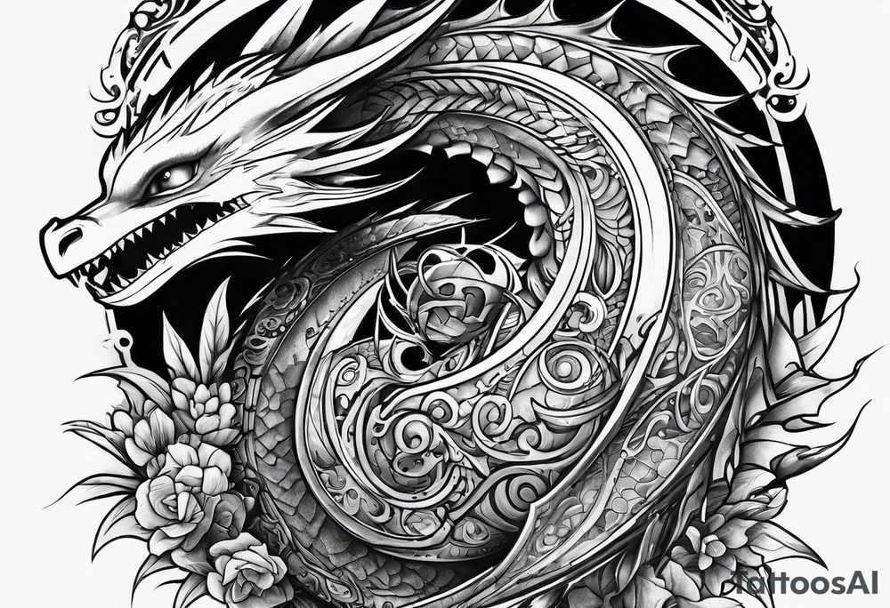 how to train your dragon tattoo idea