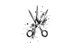Scissors tattoo idea