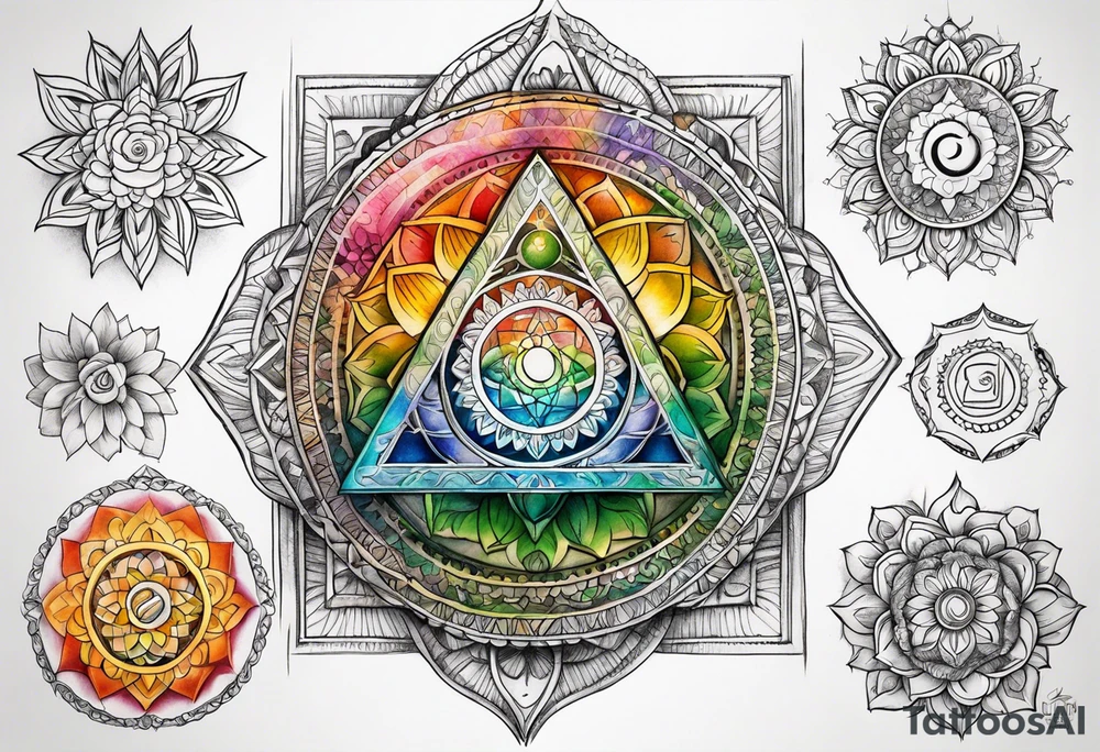 Chakras tattoo idea