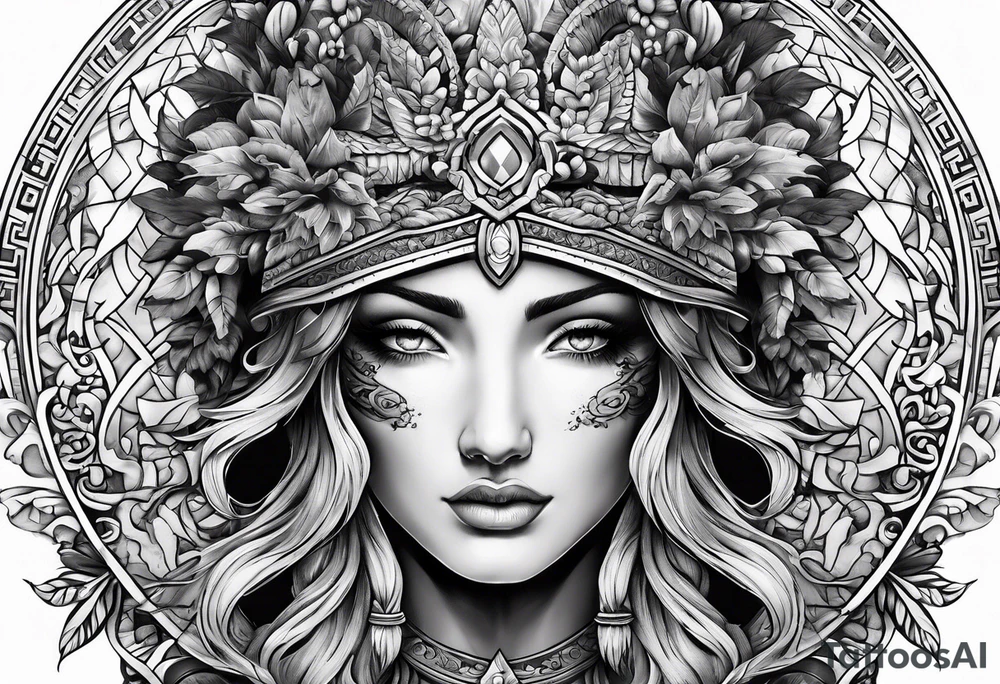 Greece mythology tattoo idea