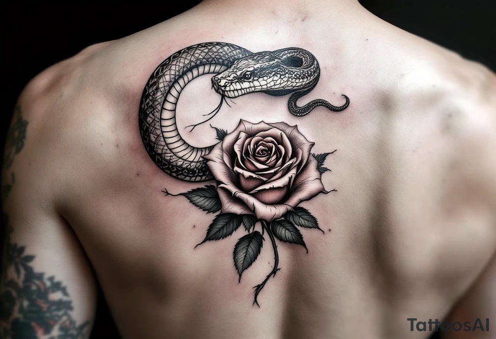 powerful snake wrapped around a rose a partner tattoo tattoo idea powerful snake wrapped around a rose a partner tattoo tattoo idea