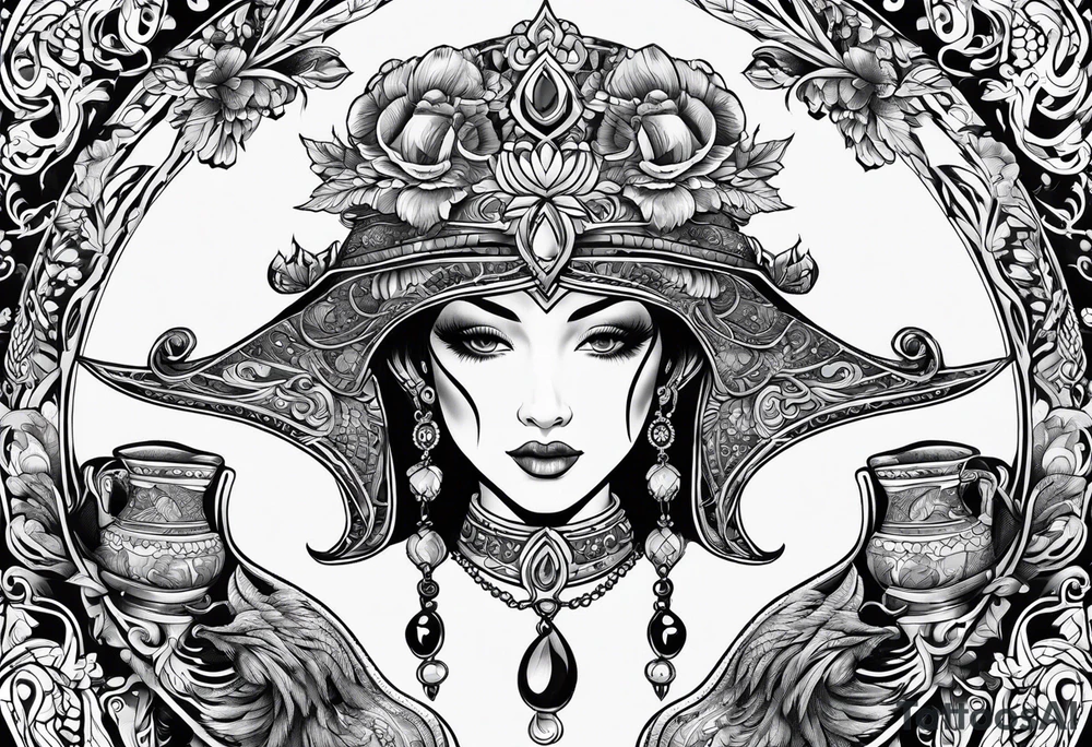 Cloak tattoo idea