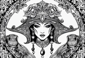 Cloak tattoo idea