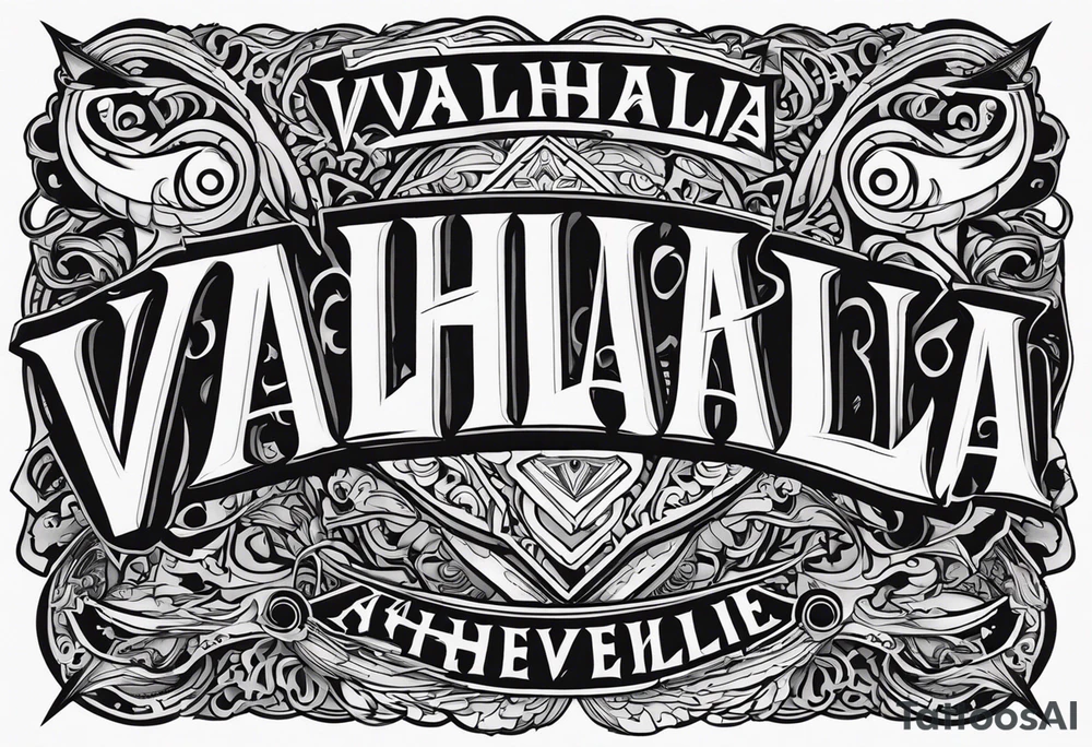 Valhalla tattoo idea