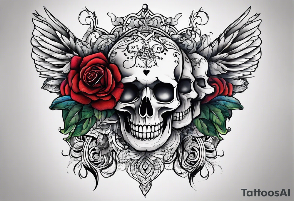Couples tattoo tattoo idea