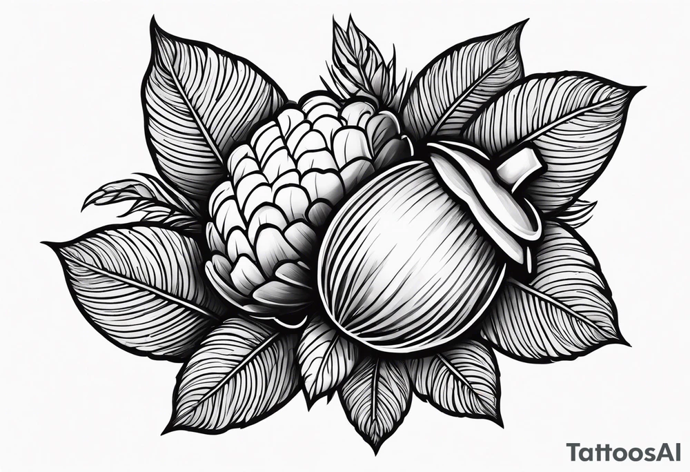 Acorn tattoo idea
