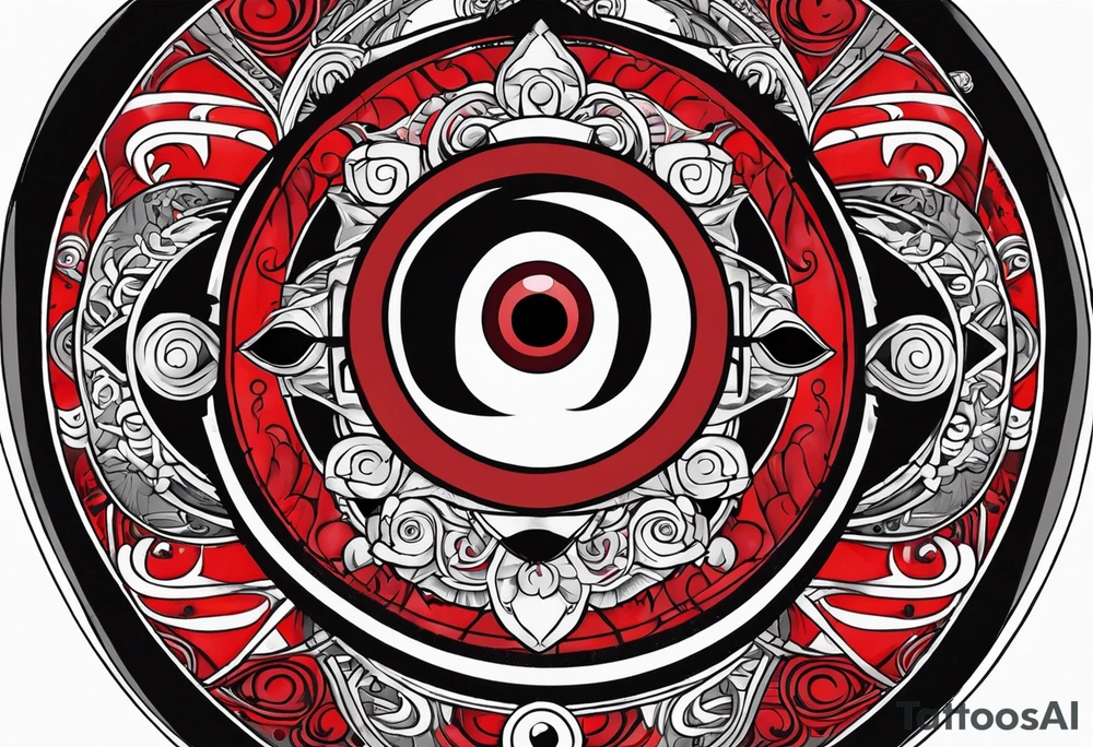 Tatto from Itachi with his mangekyou sharingan tattoo idea