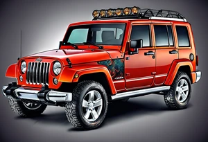 Jeep commander tattoo idea