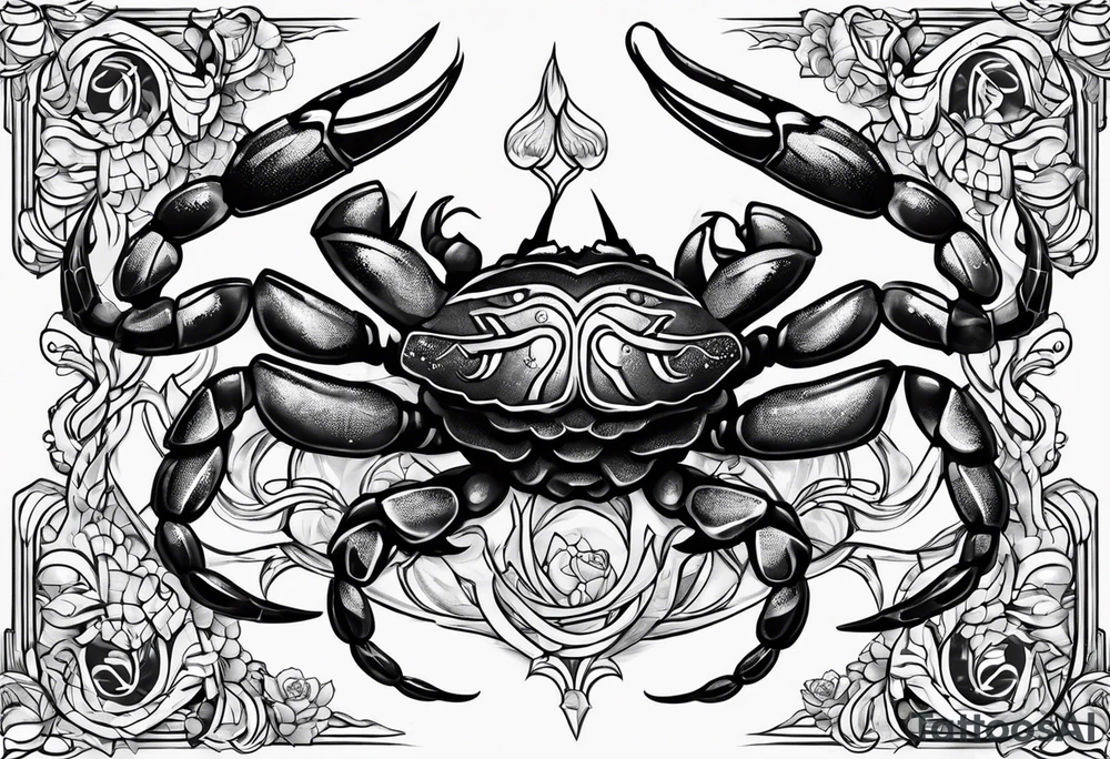 scorpio tattoo idea
