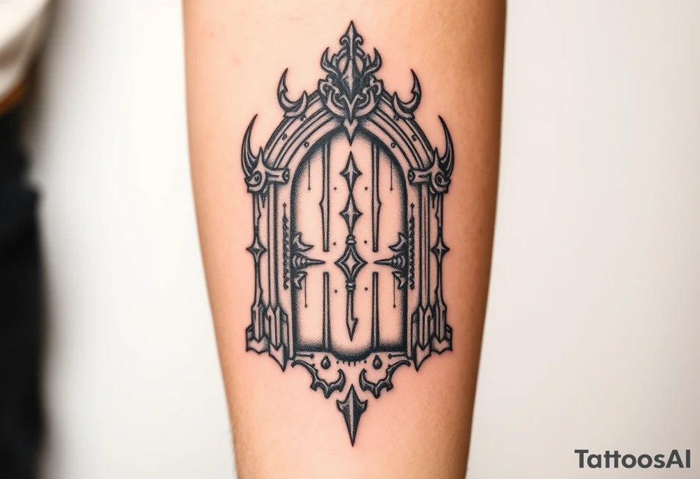 Deaths door, or hells gates tattoo idea