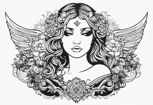 angels tattoo idea