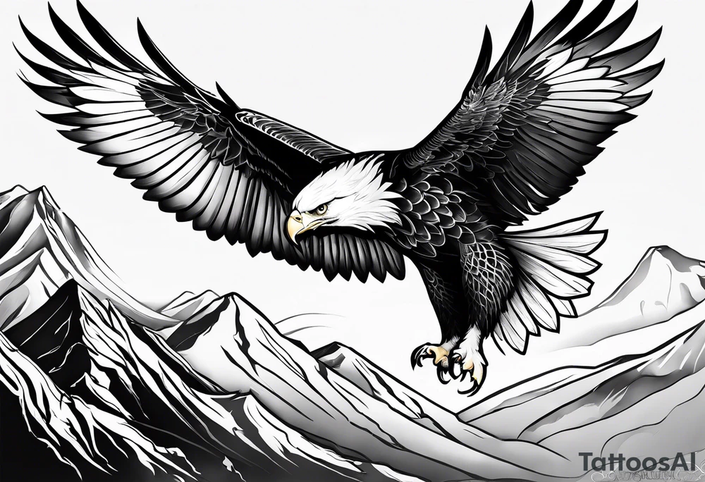 Eagle tattoo idea