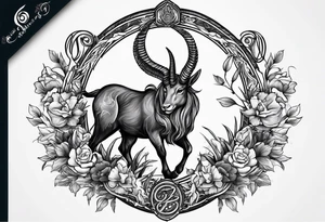 Strength  Capricorn wisdom tattoo idea