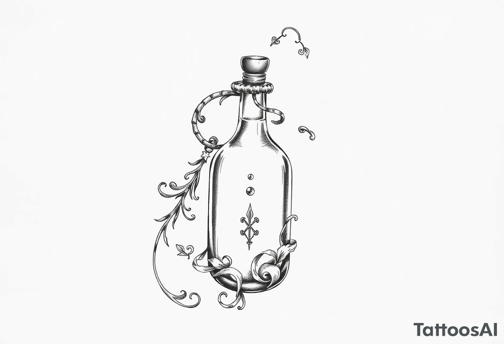 death bringer
poison bottle tattoo idea