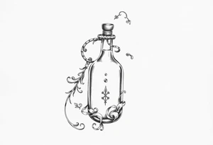 death bringer
poison bottle tattoo idea