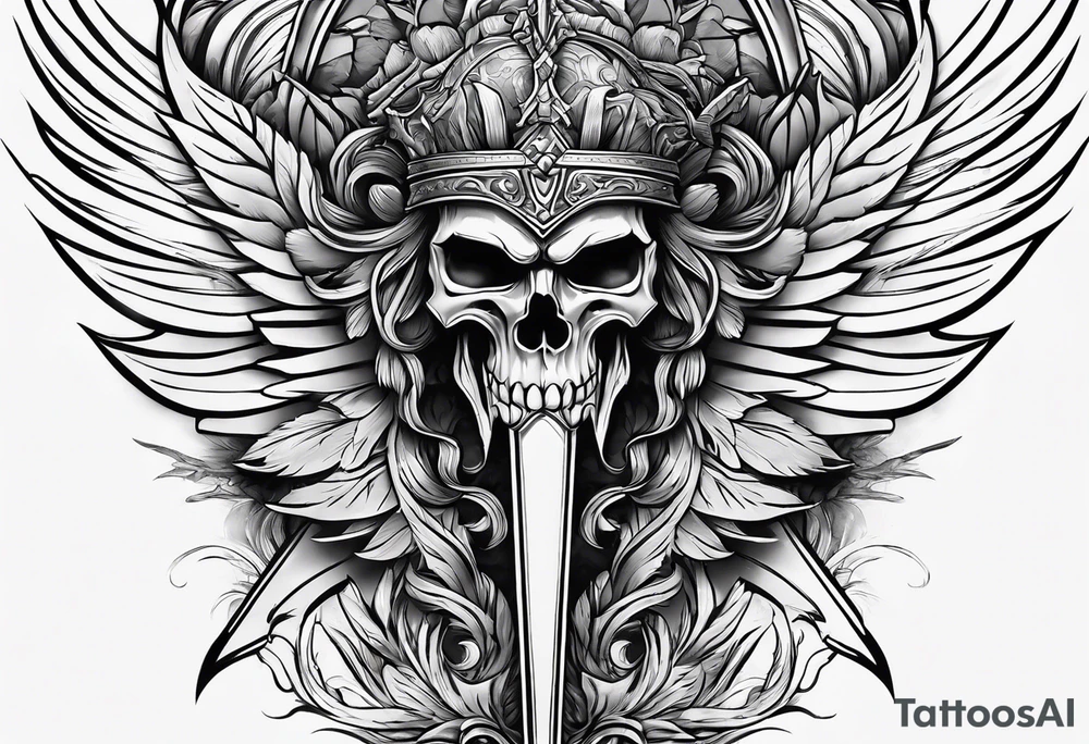Spear of Longinus tattoo idea