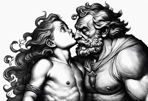 Saturn Devouring His Son tattoo idea