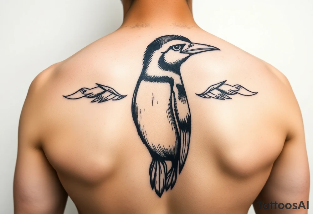 Pengolin shoulder tattoo idea