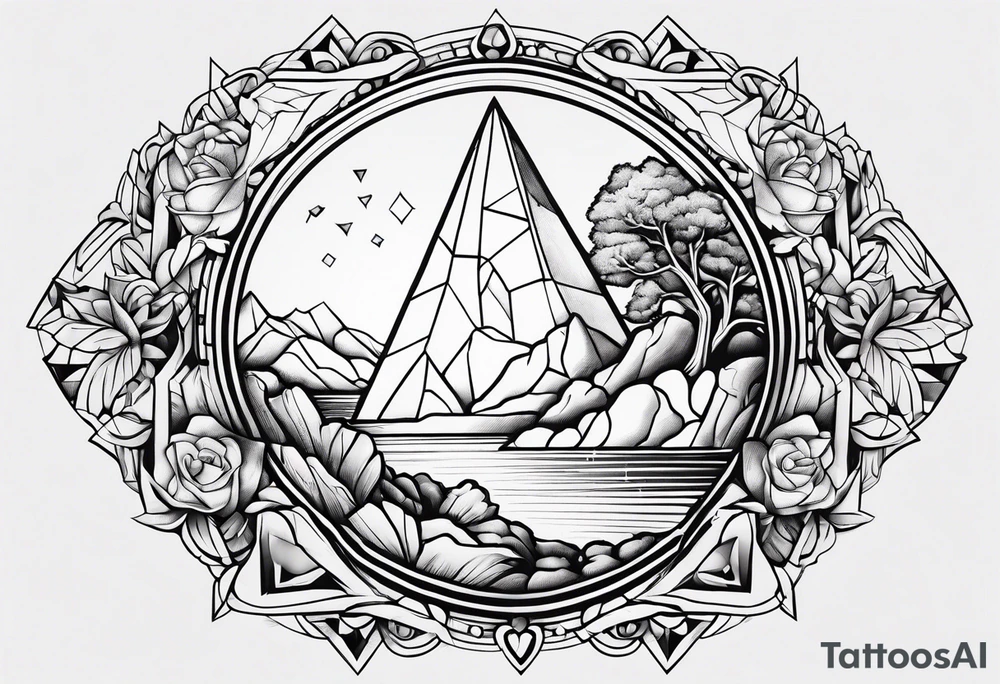 Wishing rocks tattoo idea