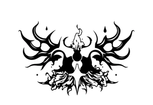Contagion sign imwith toxic spill behind tattoo idea