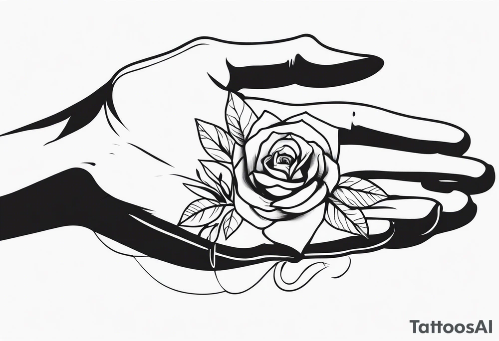 Hand tattoo tattoo idea