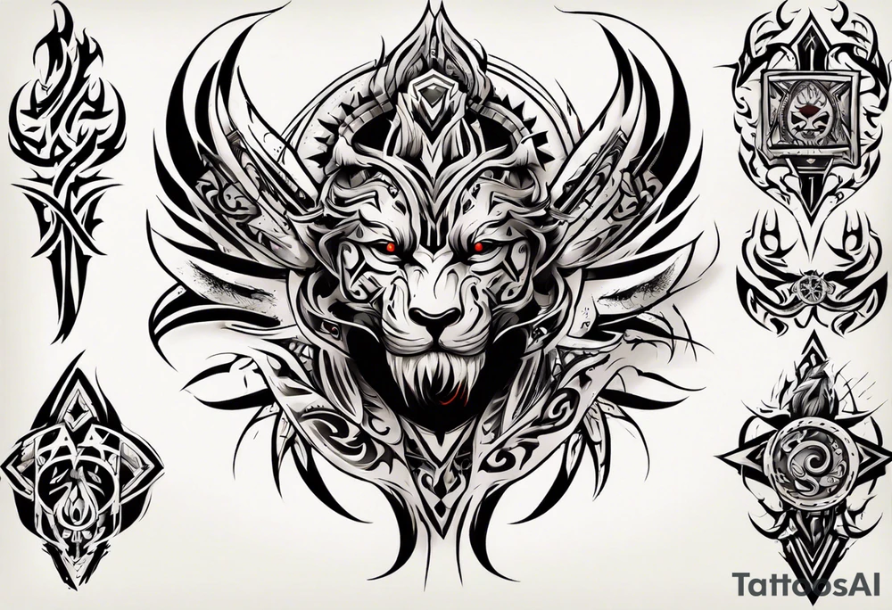 2 sons tattoo idea