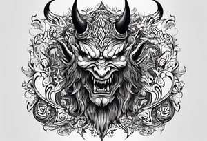 Demon stealing my soul tattoo idea