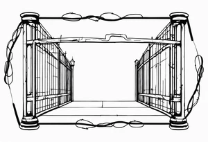 Barded wire tattoo idea