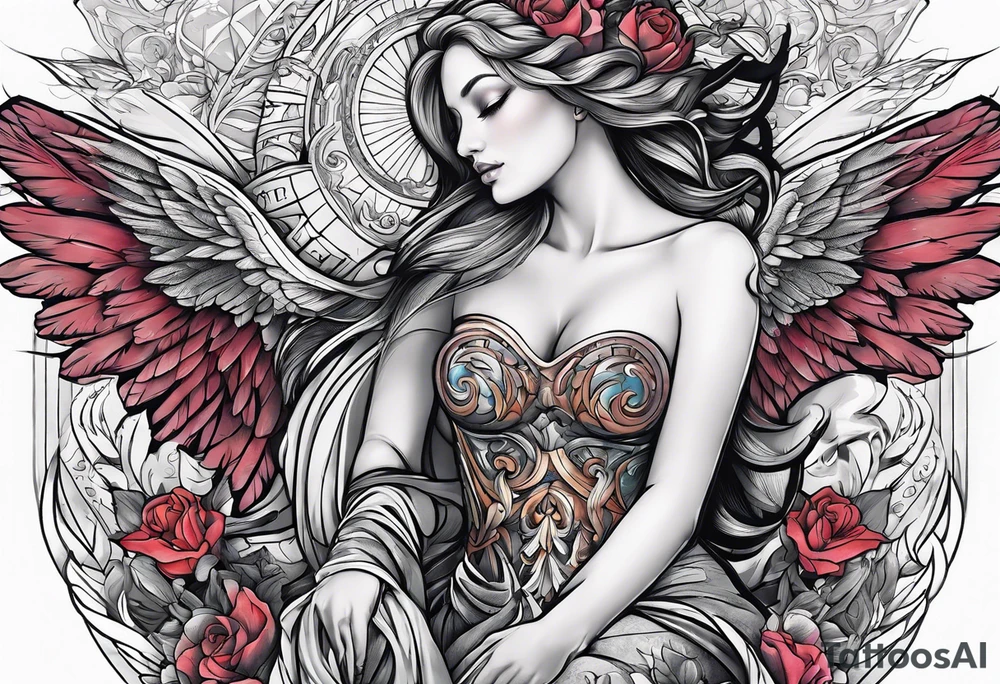 Arc Angel tattoo tattoo idea