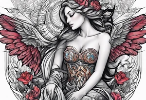 Arc Angel tattoo tattoo idea