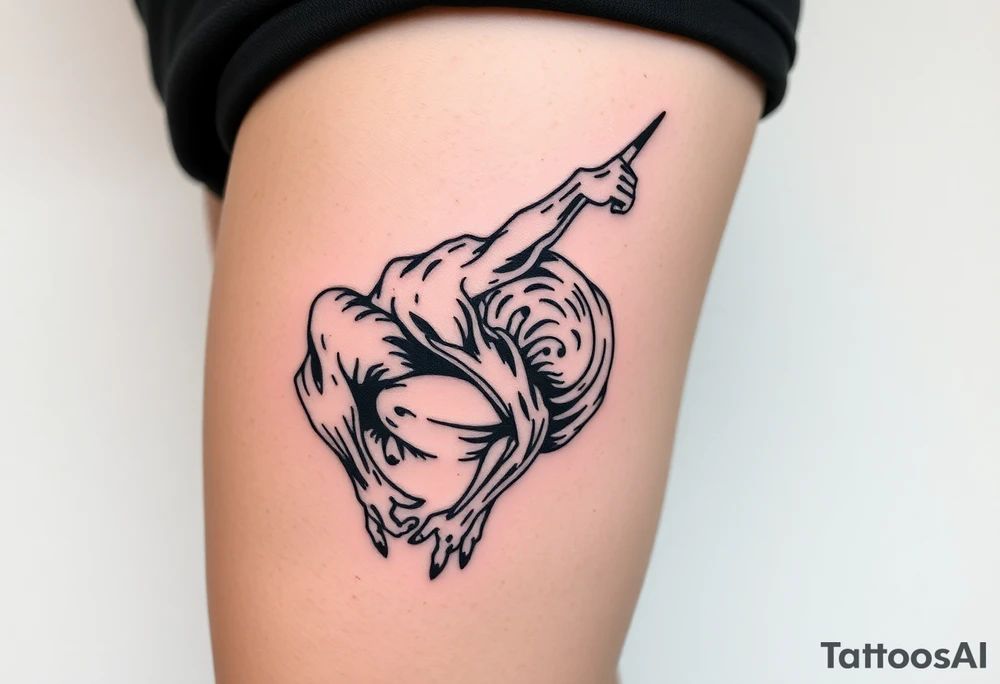Contortionist tattoo idea