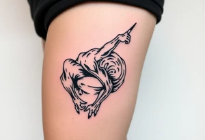 Contortionist tattoo idea