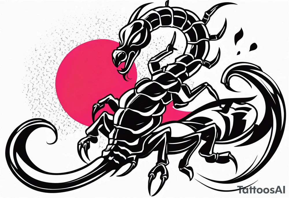 Scorpion from Mortal Kombat tattoo idea