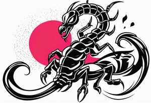 Scorpion from Mortal Kombat tattoo idea