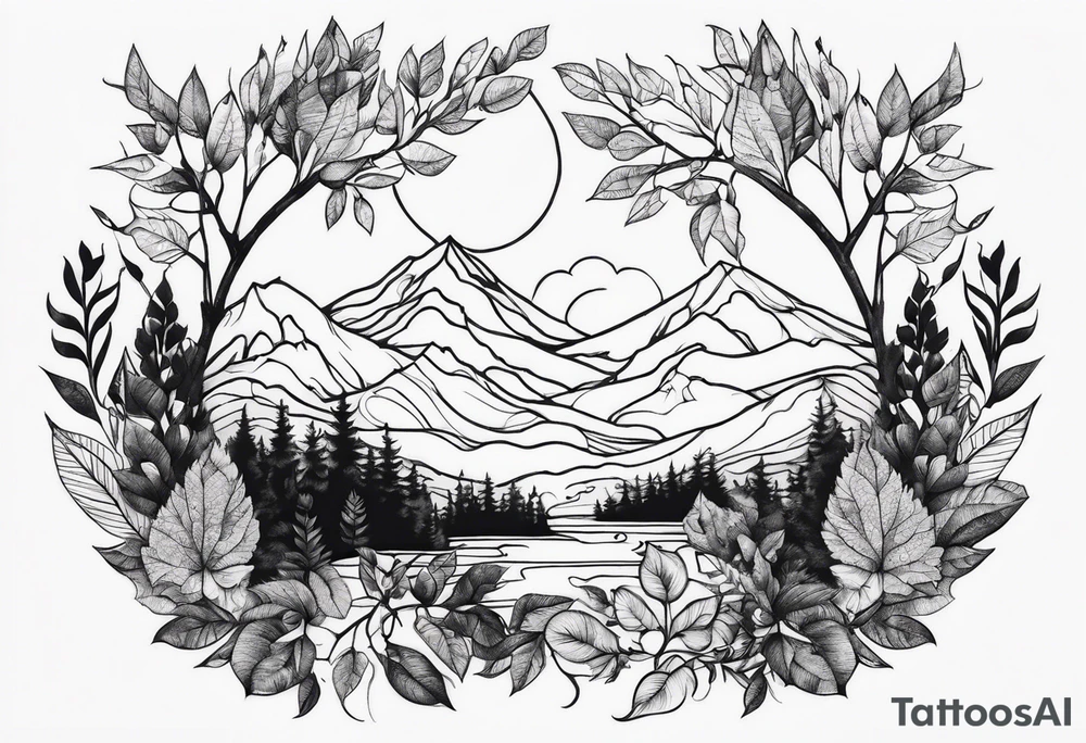 nature tattoo idea