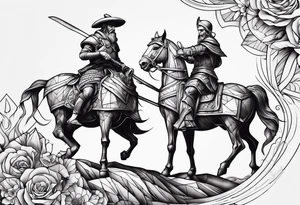 dom quixote tattoo idea